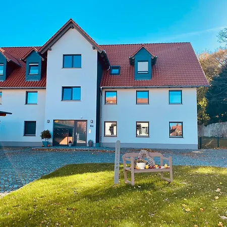 Ferienwohnung Emil auf dem Zillehof in Ballenstedt Exterior foto